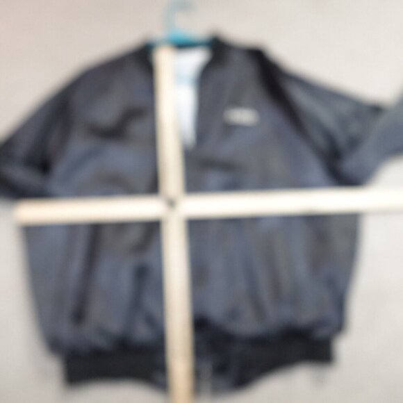 Vintage Local 26 Satin Jacket XL Black Bomber Jacket Washington DC - Picture 7 of 10